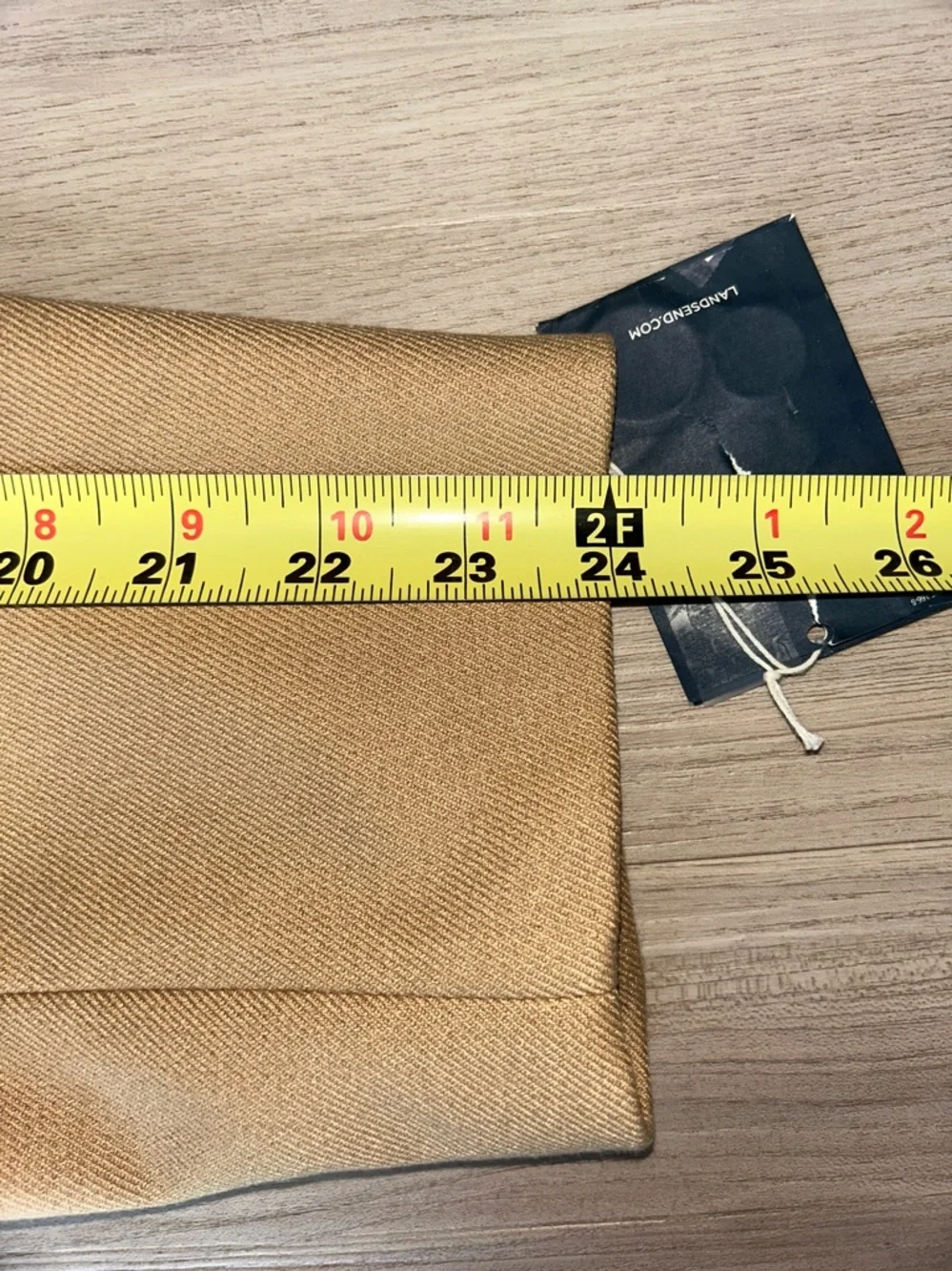 Lands End camel colored
